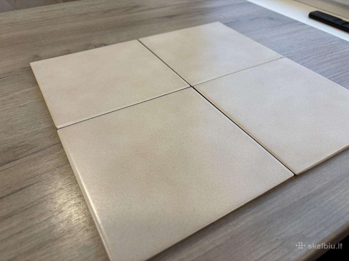 Vintažinės Itališkos sienų plytelės 15x15cm 20vnt - nuotraukos Nr. 2
