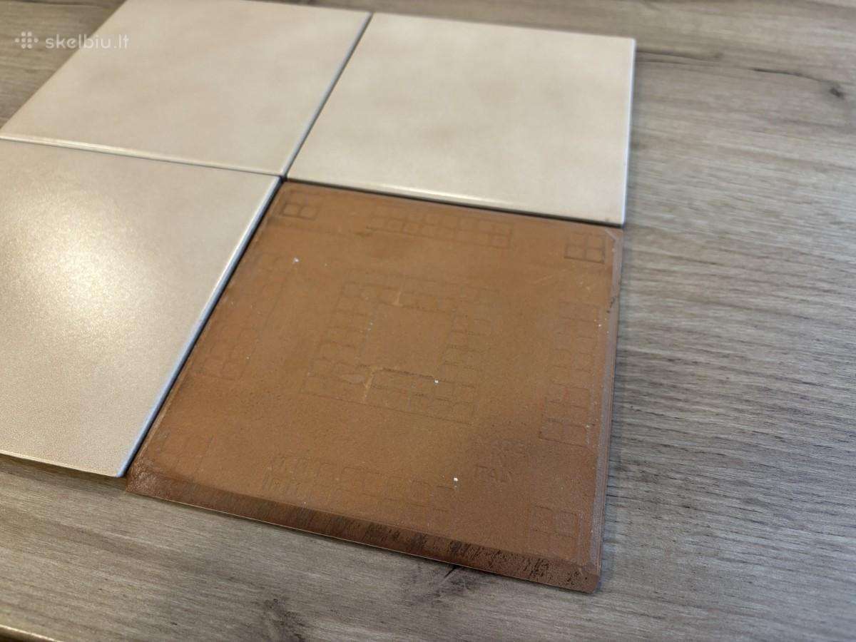 Vintažinės Itališkos sienų plytelės 15x15cm 20vnt - nuotraukos Nr. 3