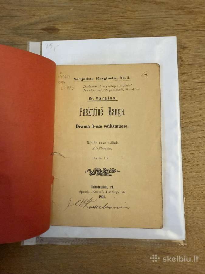 Paskutinė banga 1906 m - nuotraukos Nr. 2