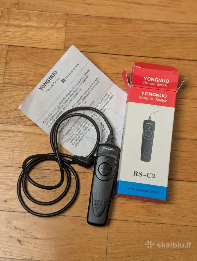 Yongnuo remote pultelis Canon RS C3