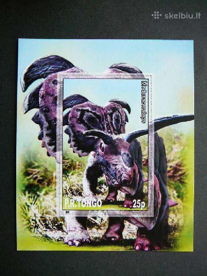 Dinozaurai Tonga 2011 Mnh tn230
