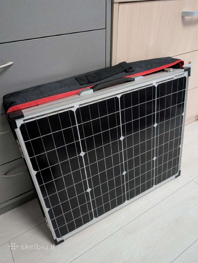 Sulankstomos saulės baterijos 3x100w - nuotraukos Nr. 2