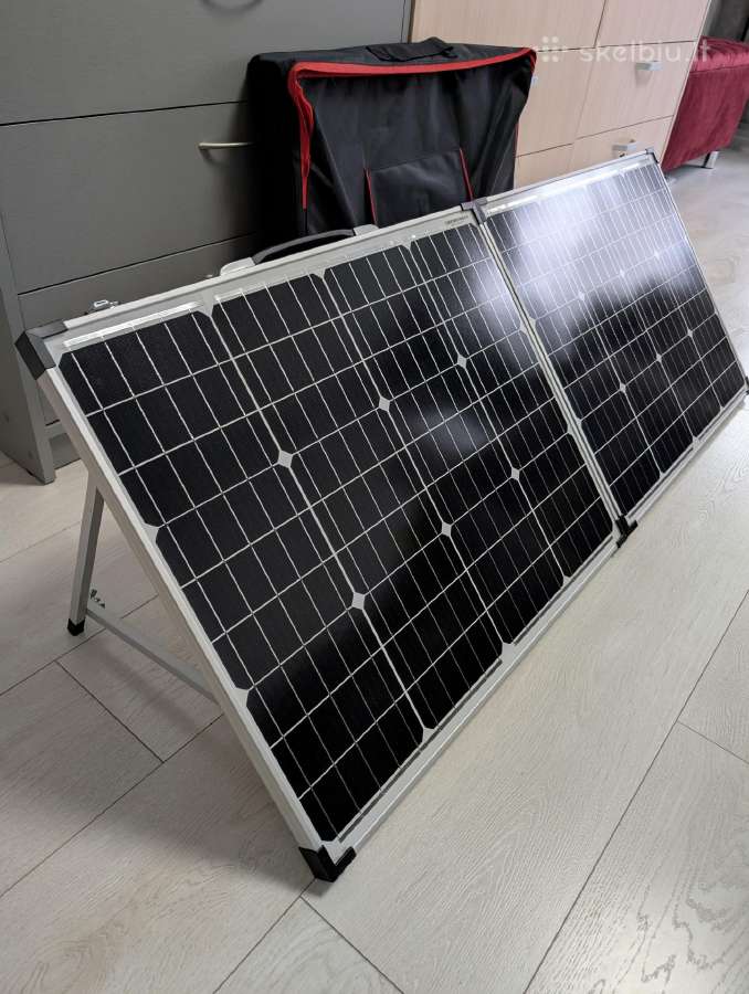 Sulankstomos saulės baterijos 3x100w - nuotraukos Nr. 3