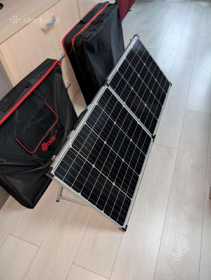 Sulankstomos saulės baterijos 3x100w - nuotraukos Nr. 4
