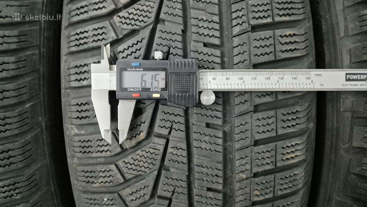 Komplektas žieminių 225/50 R18 Hankook ir Pirelli - nuotraukos Nr. 3