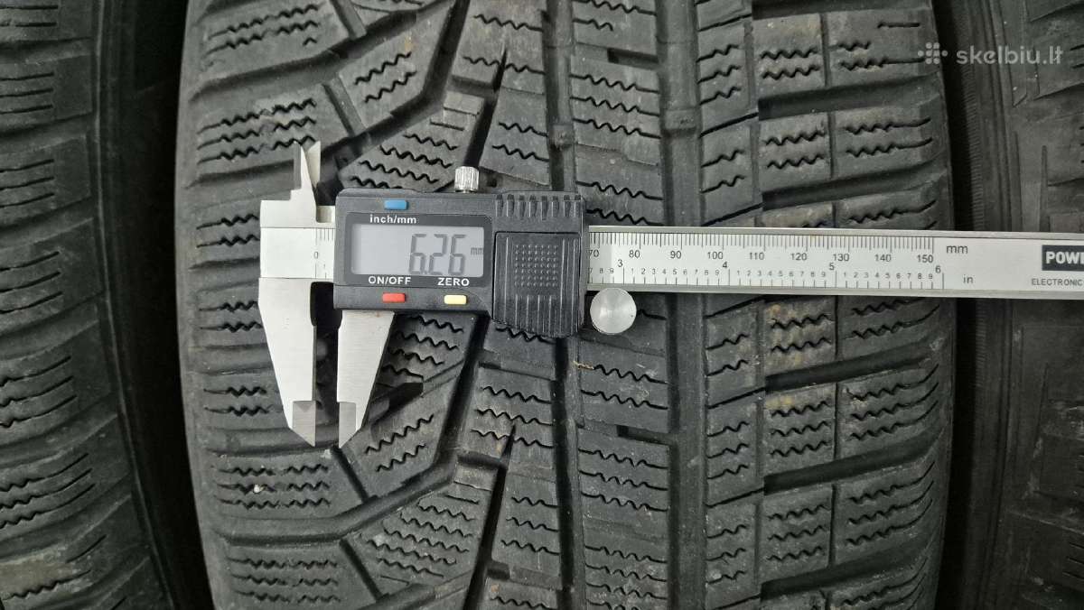 Komplektas žieminių 225/50 R18 Hankook ir Pirelli - nuotraukos Nr. 4