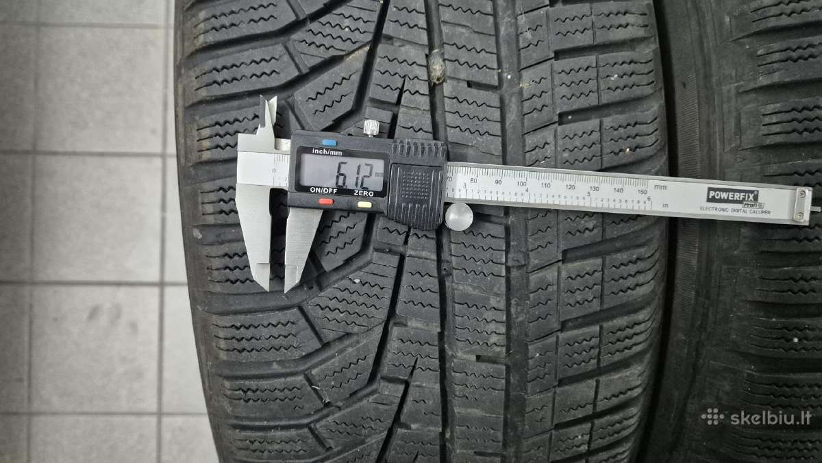 Komplektas žieminių 225/50 R18 Hankook ir Pirelli - nuotraukos Nr. 5