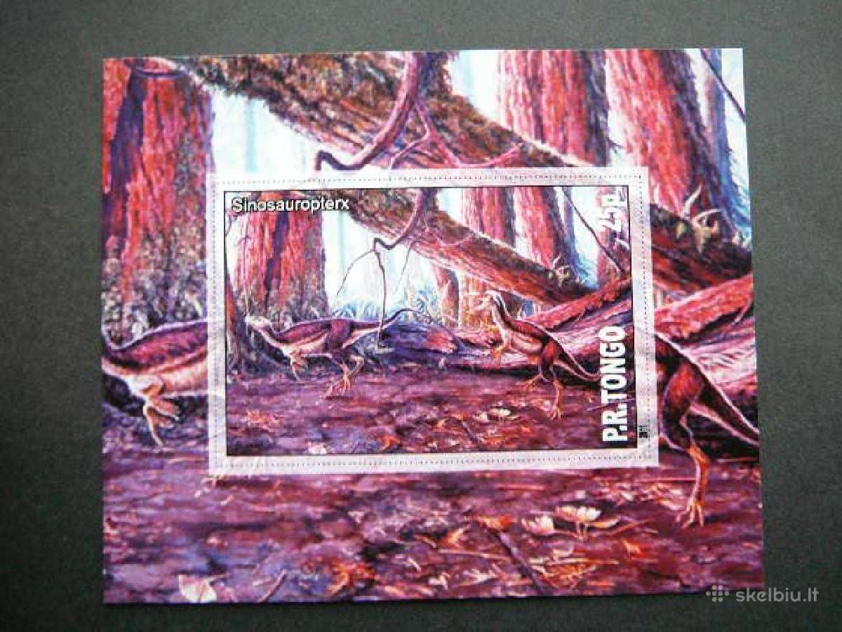 Dinozaurai Tonga 2011 Mnh tn234