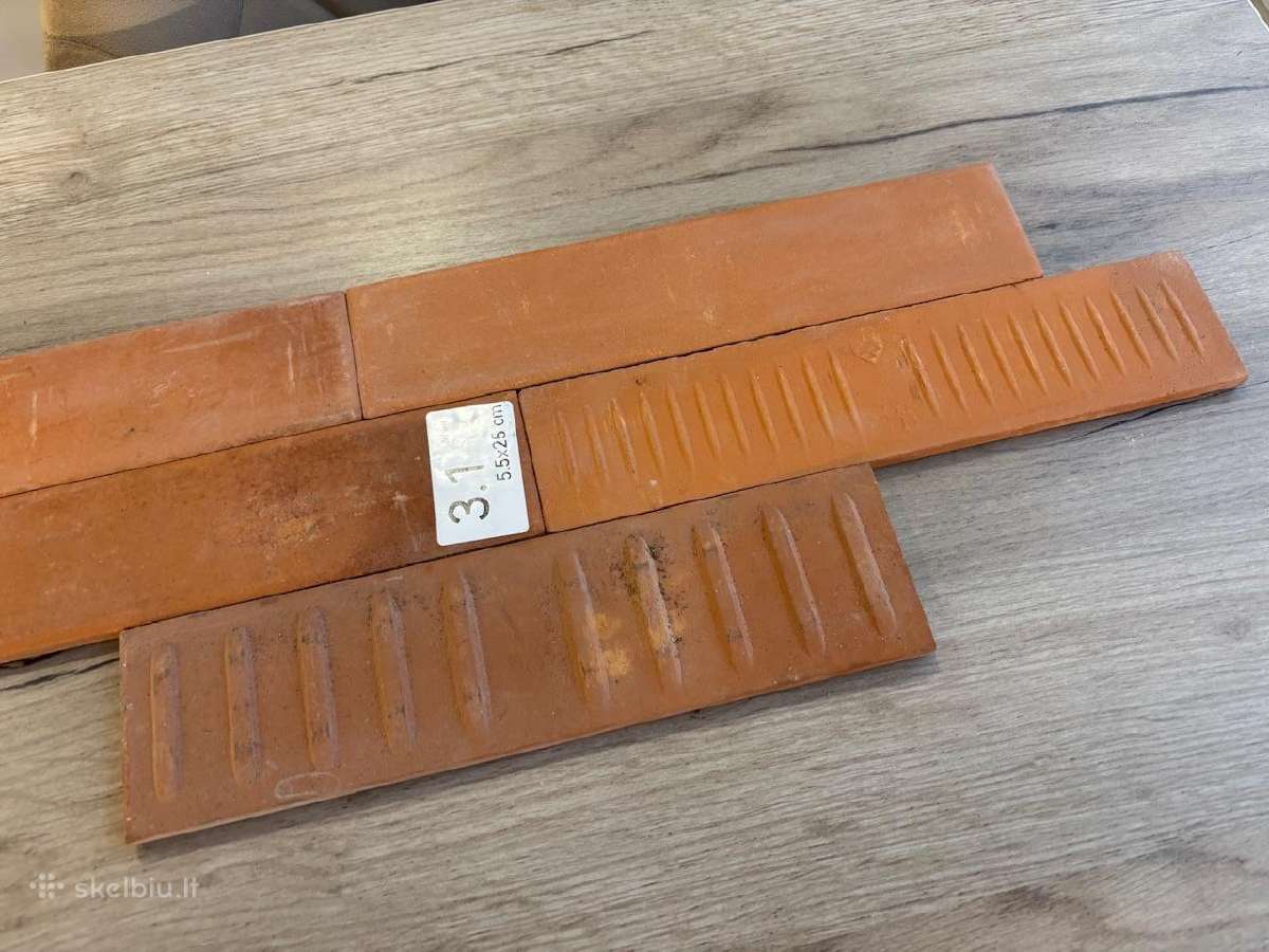 Vintažinės sienų plytelės 6.5x25cm - nuotraukos Nr. 3