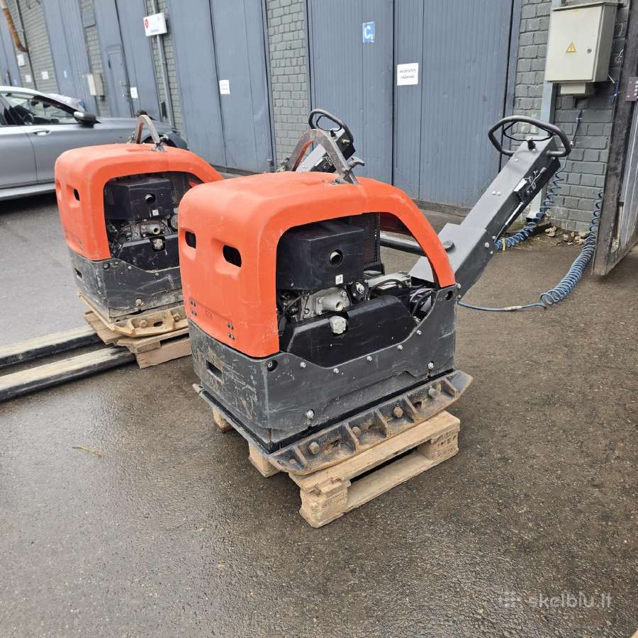 Vibroplokštė Husqvarna Lg504, Hatz 1d81z variklis - nuotraukos Nr. 2