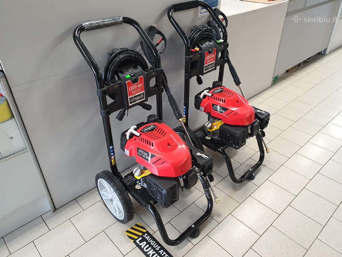 Benzininė aukšto slėgio plovykla Scheppach Hcp2600