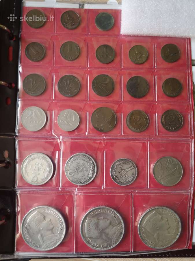 Latvijos tarpukario pilnas komplektas