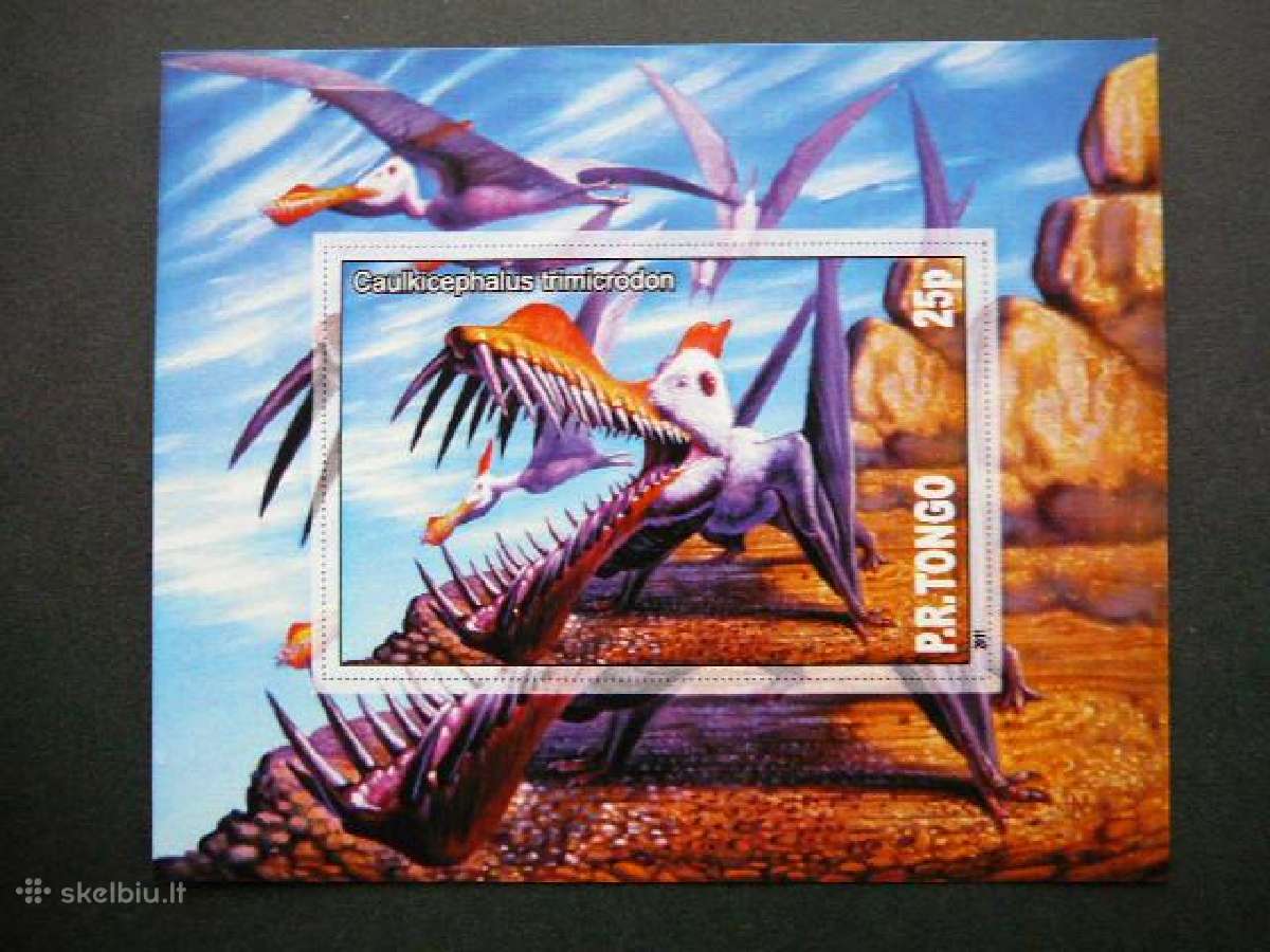 Dinozaurai Tonga 2011 Mnh tn237