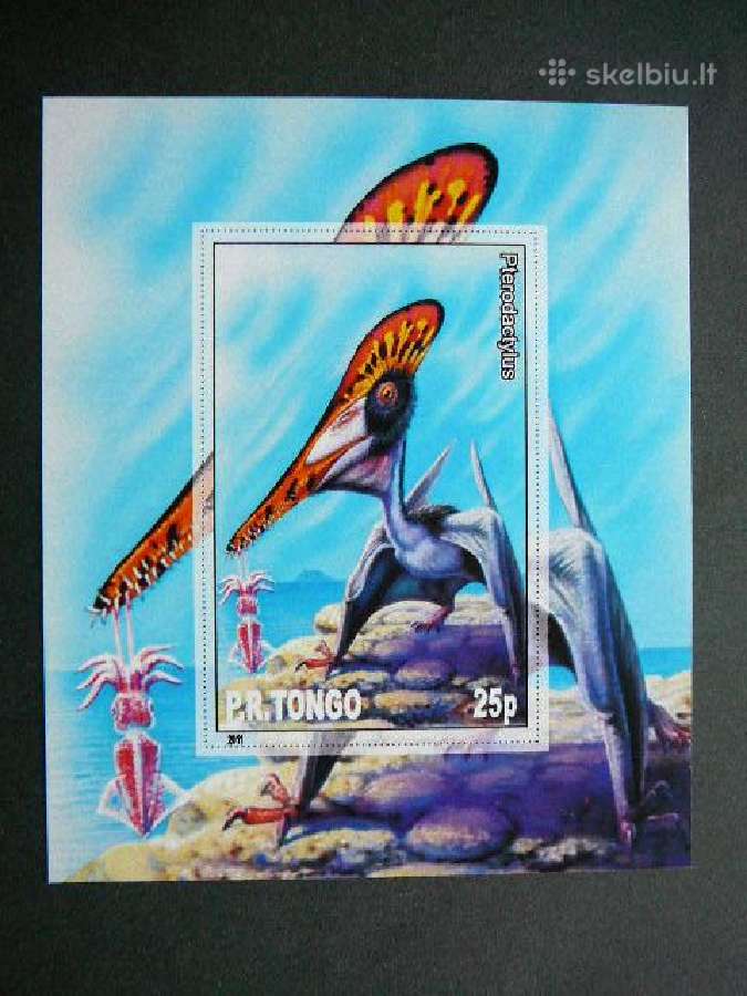 Dinozaurai Tonga 2011 Mnh tn238