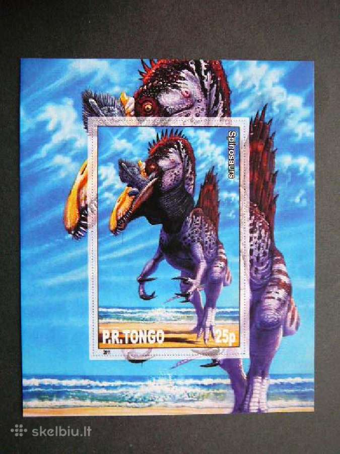 Dinozaurai Tonga 2011 Mnh tn239
