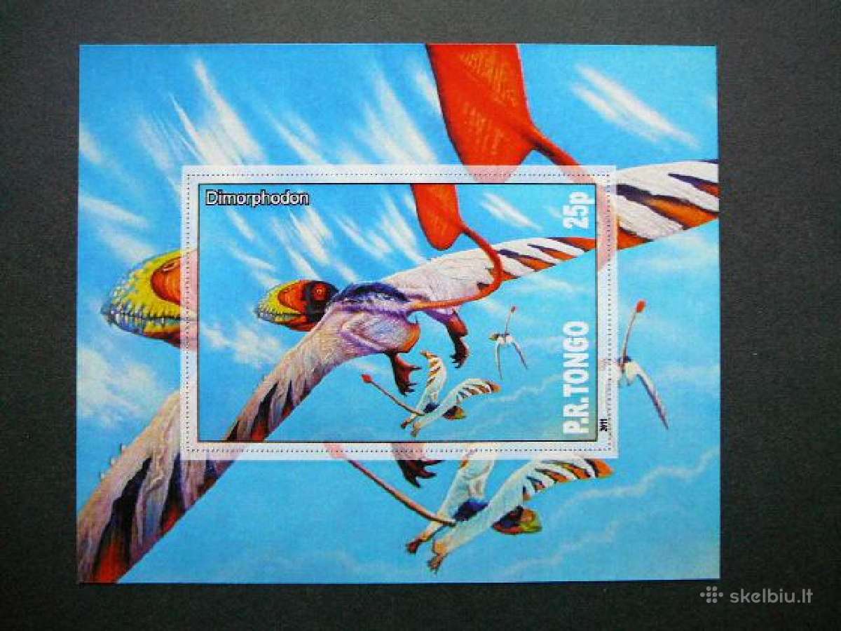 Dinozaurai Tonga 2011 Mnh tn240