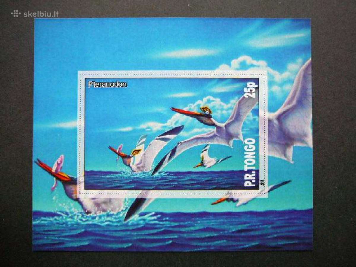 Dinozaurai Tonga 2011 Mnh tn241