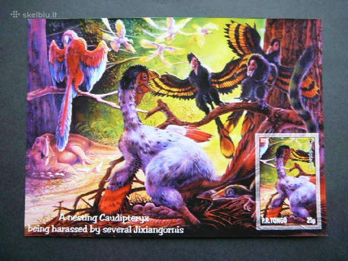 Dinozaurai Tonga 2011 Mnh tn243