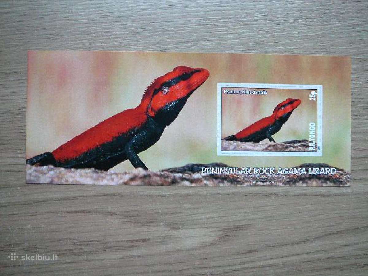 Driezai Reptilijos Tonga 2010 Mnh tn340