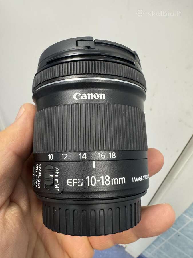 Canon Efs 10-18mm f/4.5-5.6 is Stm