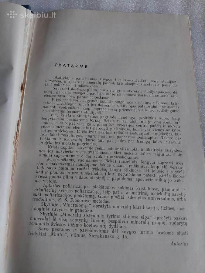 Kristalografija ir optinė uolienų mineralogija - nuotraukos Nr. 3