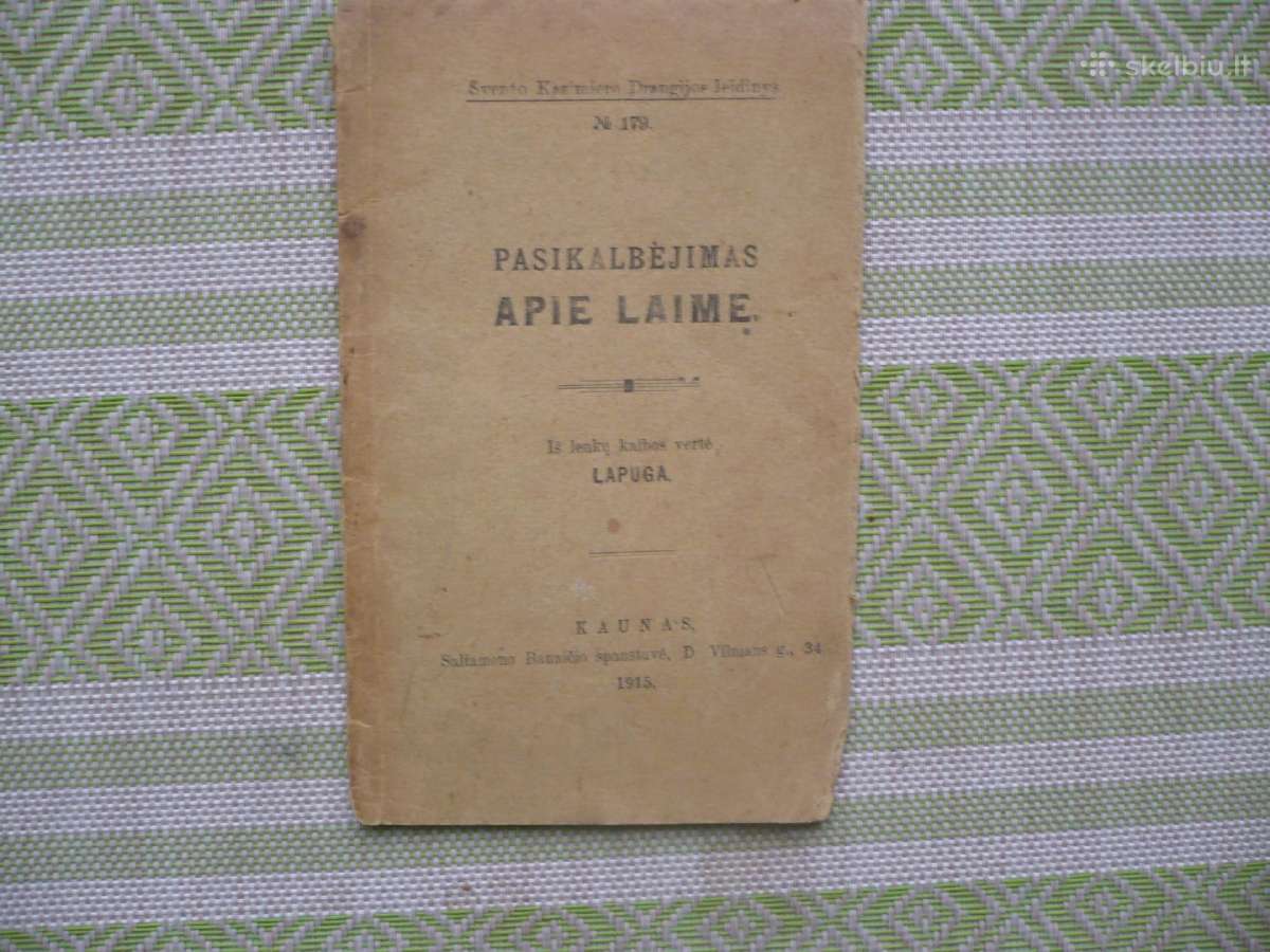 Lapuga - Pasikalbėjimas apie laime