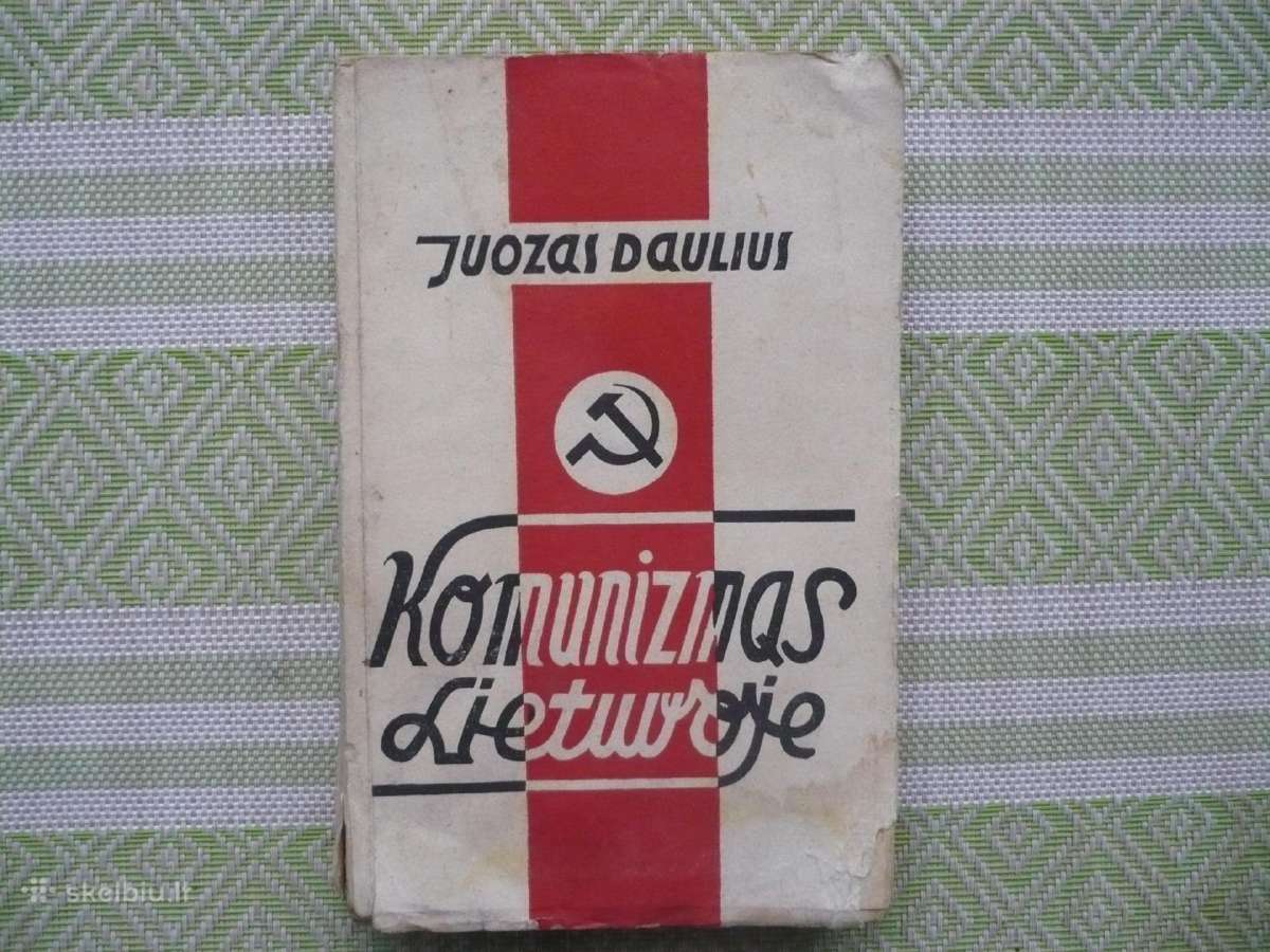 Juozas Dailius - Komunizmas Lietuvoje 1937m