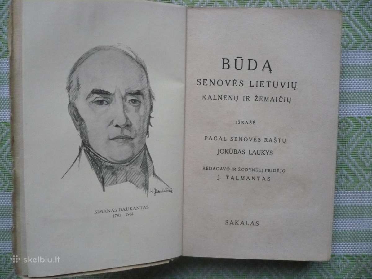 Simas Daukantas - Lietuvių būdas - nuotraukos Nr. 2
