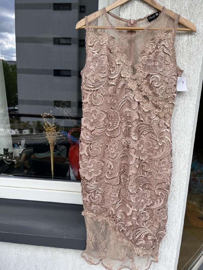 Nauja angliška progine Suknelė puiki L - nuotraukos Nr. 2