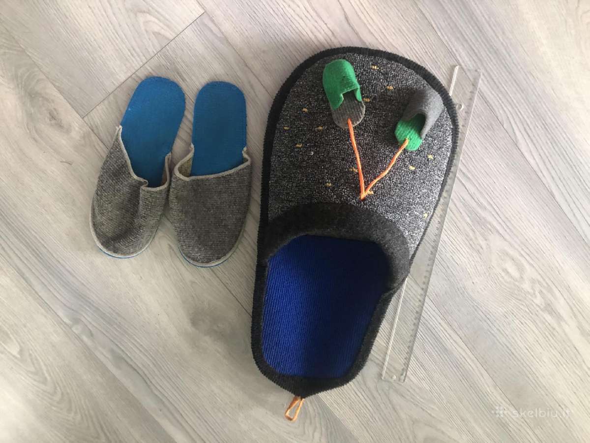 Šlepetės su dėklu