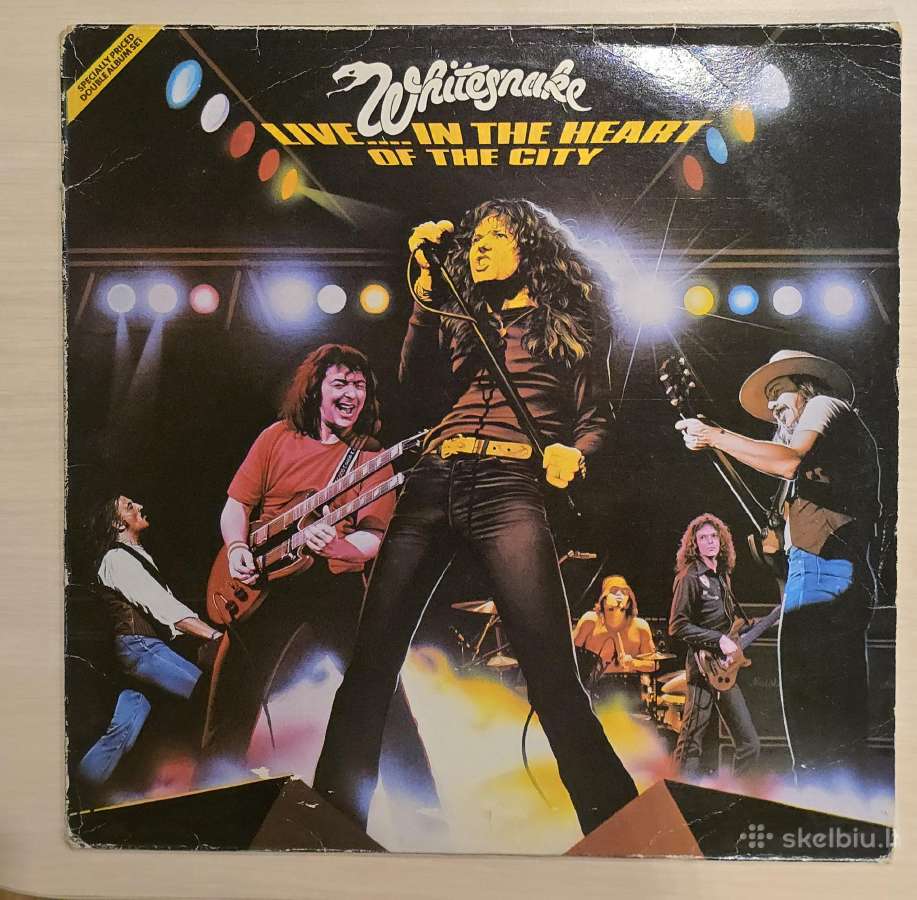 Whitesnake Live in the heart of the city, UK 2lp