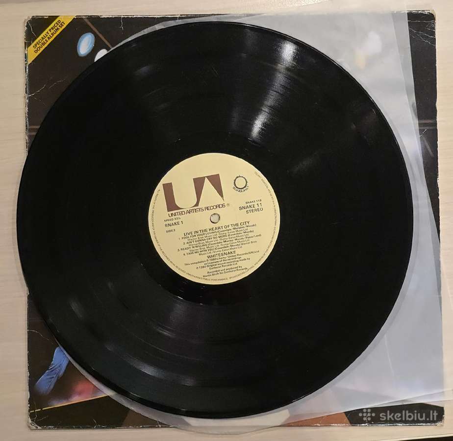 Whitesnake Live in the heart of the city, UK 2lp - nuotraukos Nr. 3