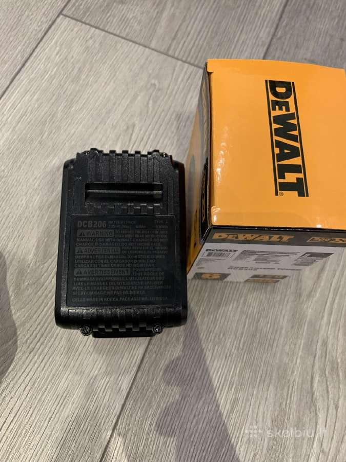 Dewalt baterija - nuotraukos Nr. 2