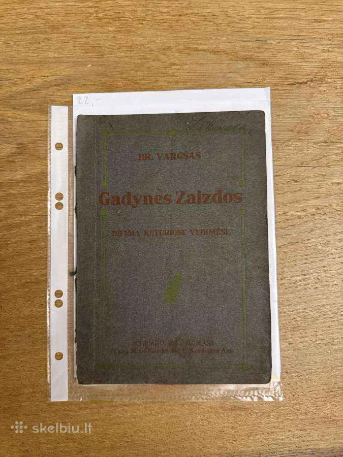 Gadynės žaizdos 1913