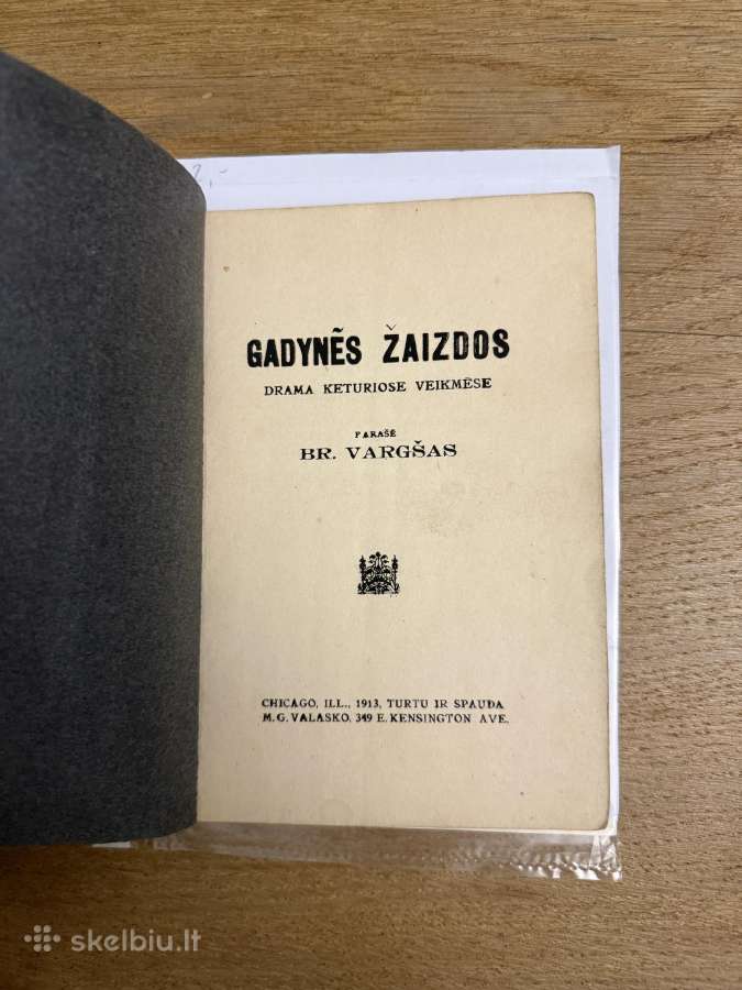 Gadynės žaizdos 1913 - nuotraukos Nr. 2