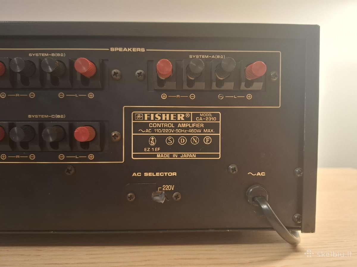 Fisher Ca-2310 - nuotraukos Nr. 5