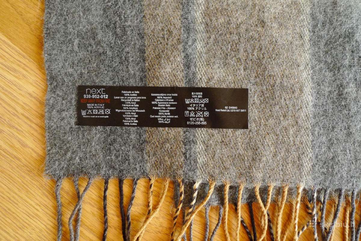 Next naujas Šalikas made in Italy - nuotraukos Nr. 4