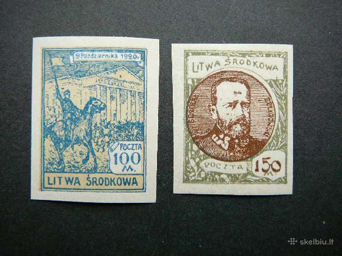 Vidurio Lietuva 1921 Mlh vlt42/3bp
