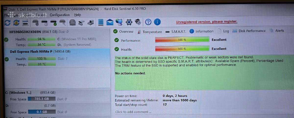 2.5" U.2 U.3 E3.s M.2 Nvme SSD Gen 3.0 4.0 5.0 - nuotraukos Nr. 9
