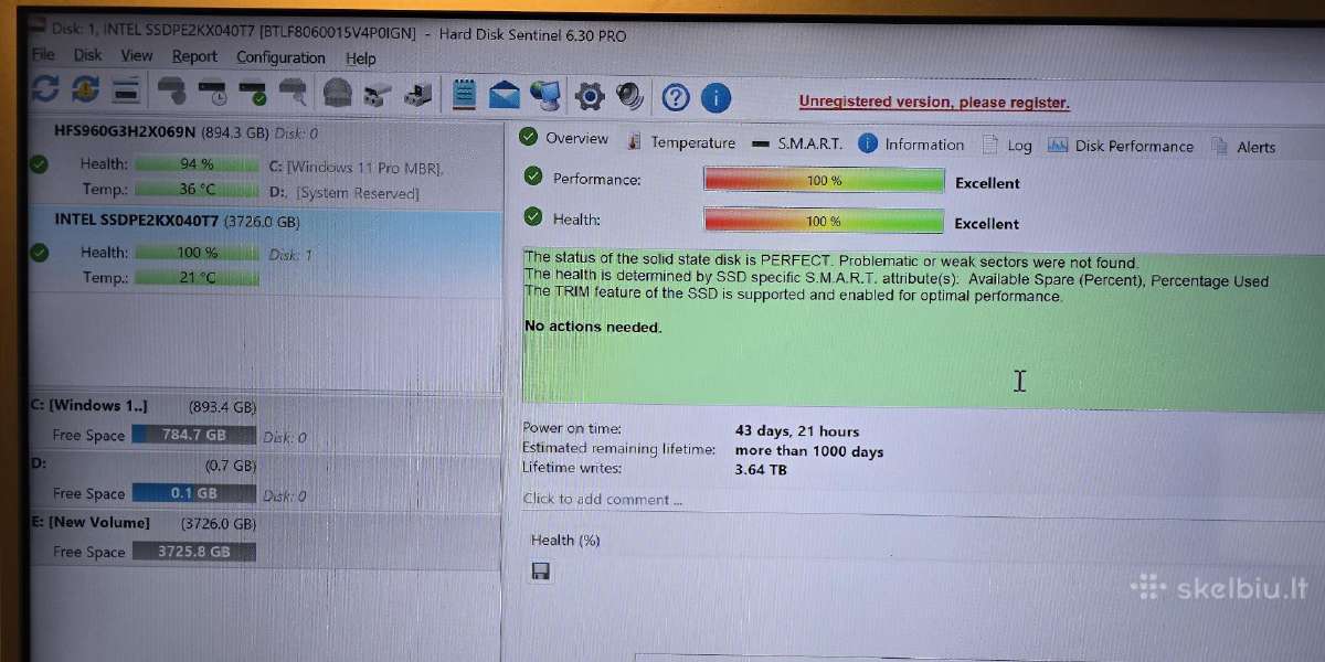 2.5" U.2 U.3 E3.s M.2 Nvme SSD Gen 3.0 4.0 5.0 - nuotraukos Nr. 11