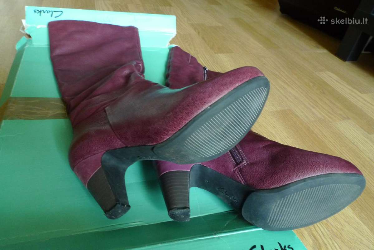 Kaip nauji Clarks natūralios odos - nuotraukos Nr. 4