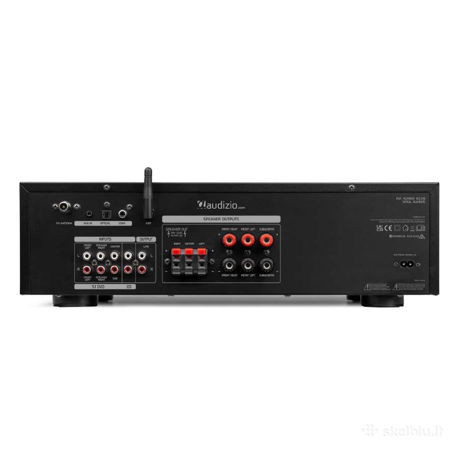 Audizio Av560eq 5.1 namų kino stiprintuvas - nuotraukos Nr. 2