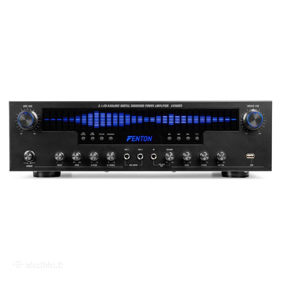 Audizio Av560eq 5.1 namų kino stiprintuvas - nuotraukos Nr. 3