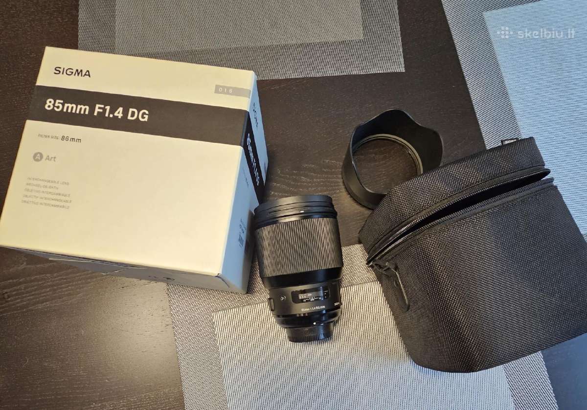 Sigma 85mm F1.4 Dg Hsm Art nikon'ui