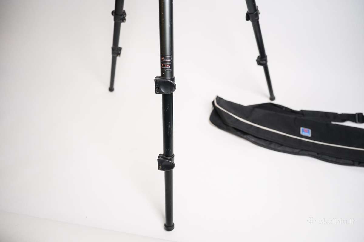 Trikojis Benro su Manfrotto 496 galvute - nuotraukos Nr. 4