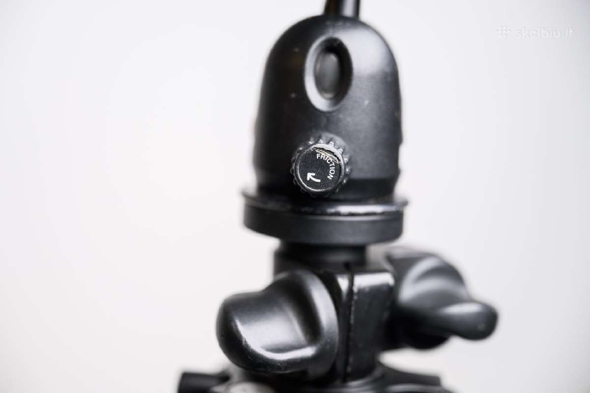 Trikojis Benro su Manfrotto 496 galvute - nuotraukos Nr. 7