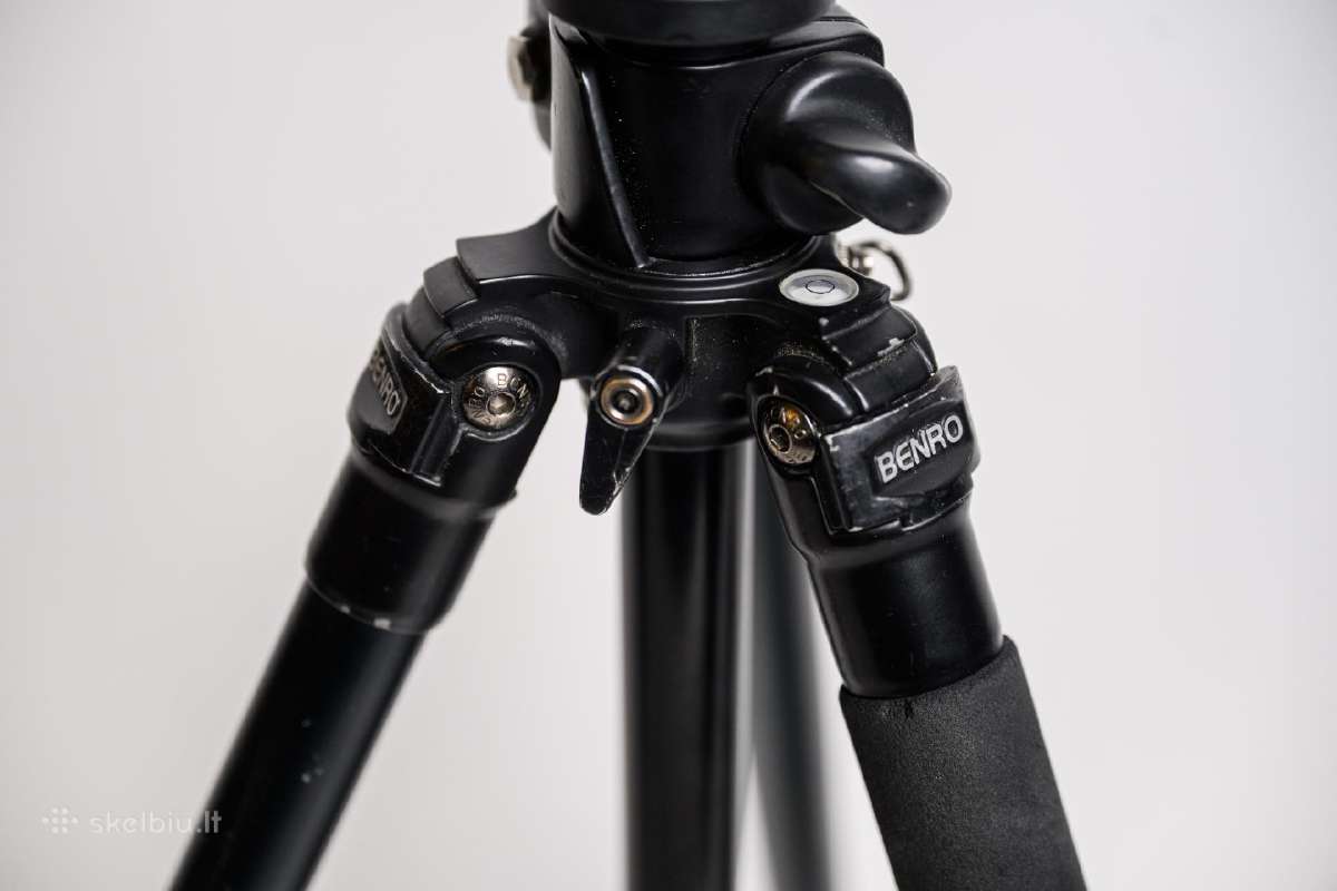 Trikojis Benro su Manfrotto 496 galvute - nuotraukos Nr. 10