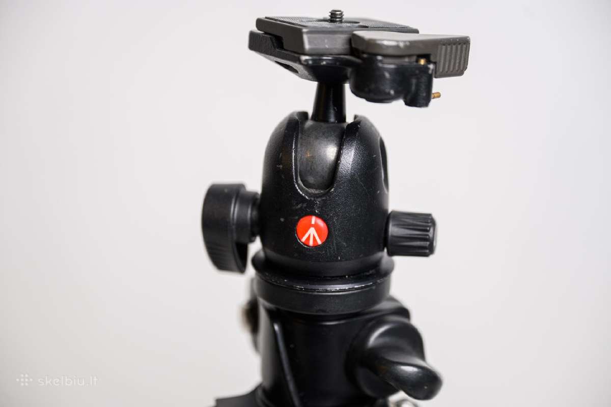 Trikojis Benro su Manfrotto 496 galvute - nuotraukos Nr. 11