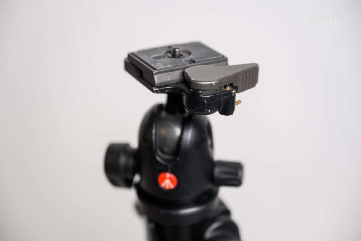 Trikojis Benro su Manfrotto 496 galvute - nuotraukos Nr. 12