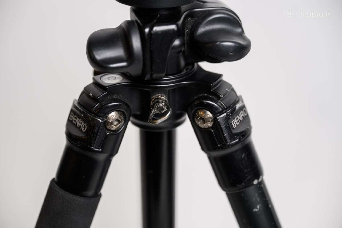 Trikojis Benro su Manfrotto 496 galvute - nuotraukos Nr. 14